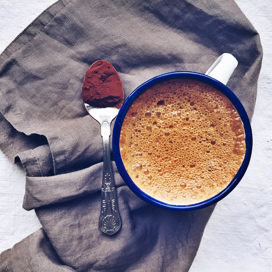Vegan Superfood Hot Chocolate for Endometriosis