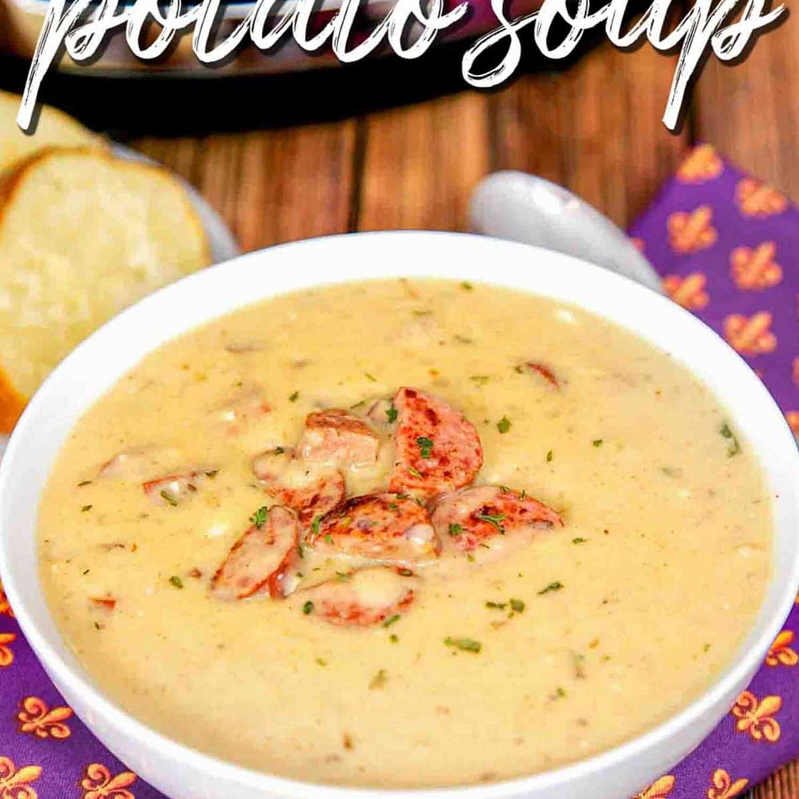 Slow Cooker Cajun Potato Soup