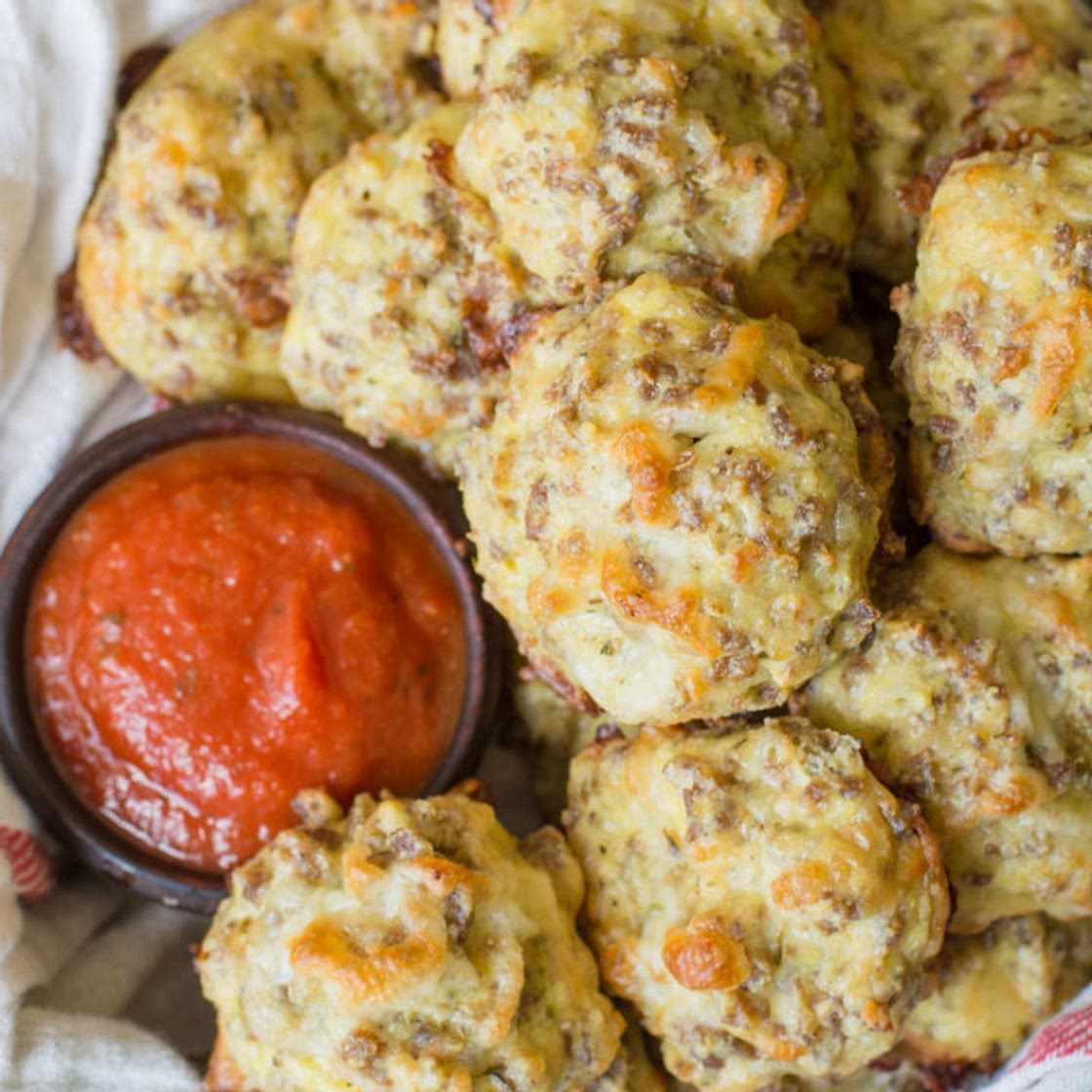 Easy Keto Pizza Bites