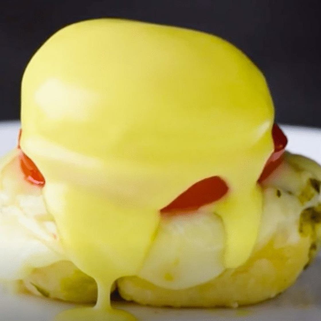 Caprese Eggs Benedict