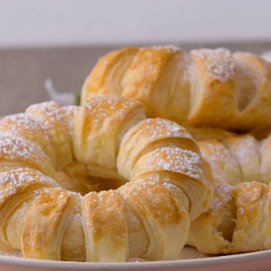 Chocolate Hazelnut Ring Pastries