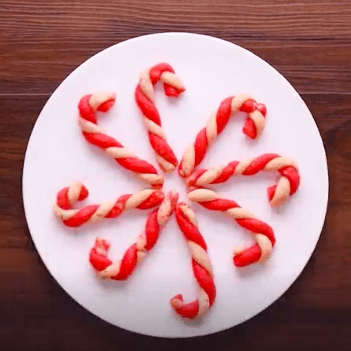 Sugar Cookie Candy Canes