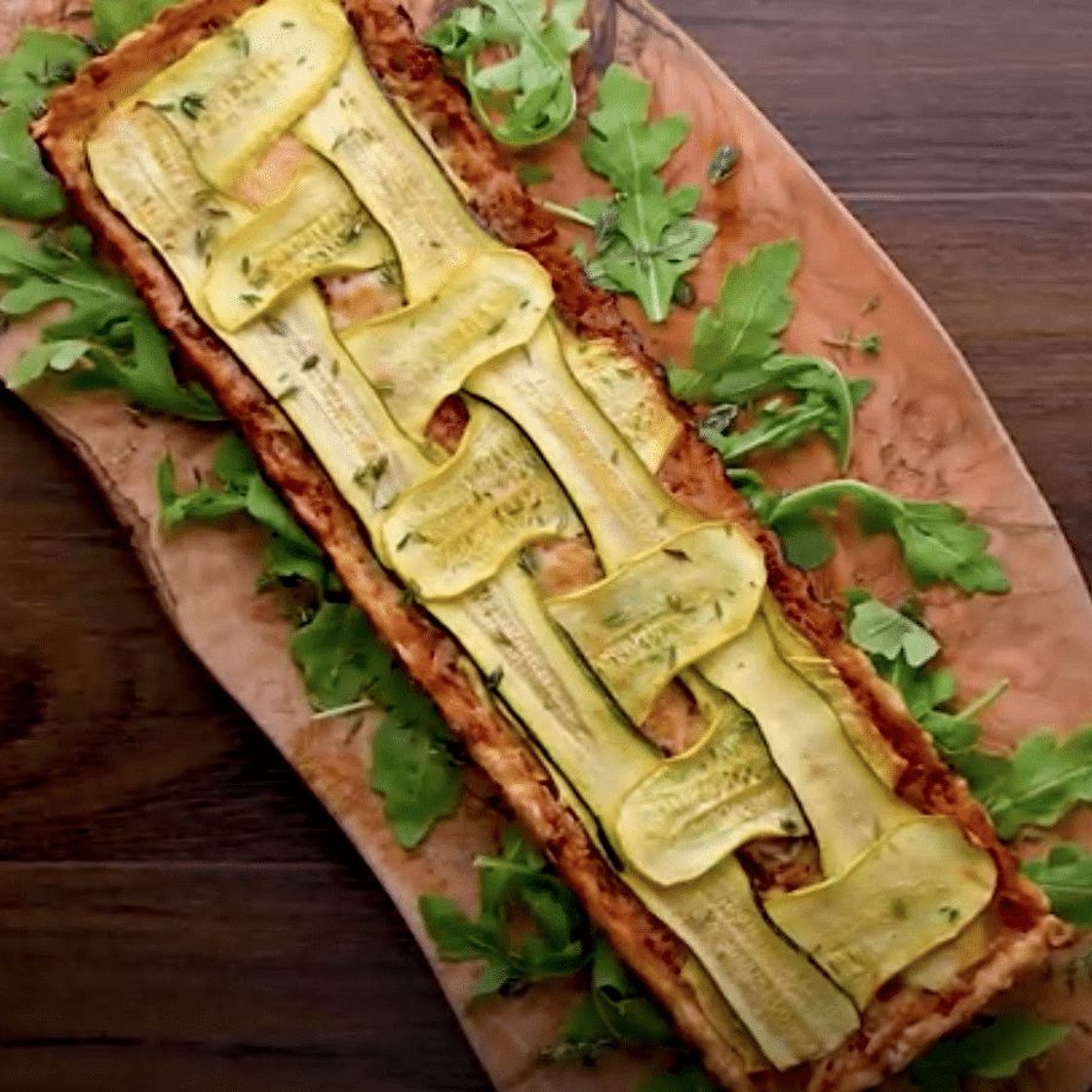 Squash Lattice Tart