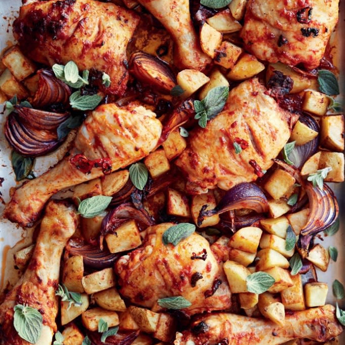 Peri Peri Chicken with Crispy Potatoes