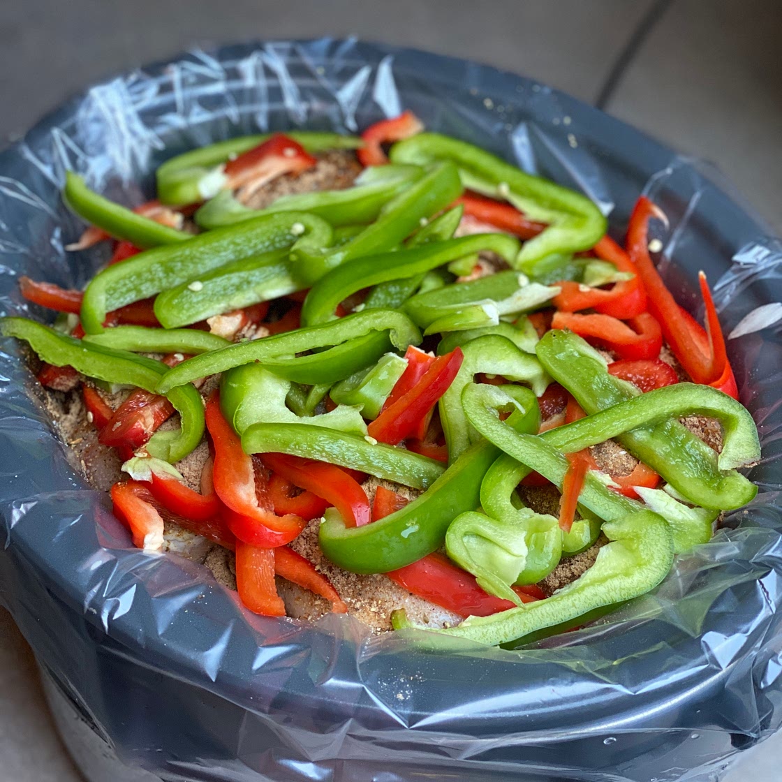 CrockPot Chicken Fajitas