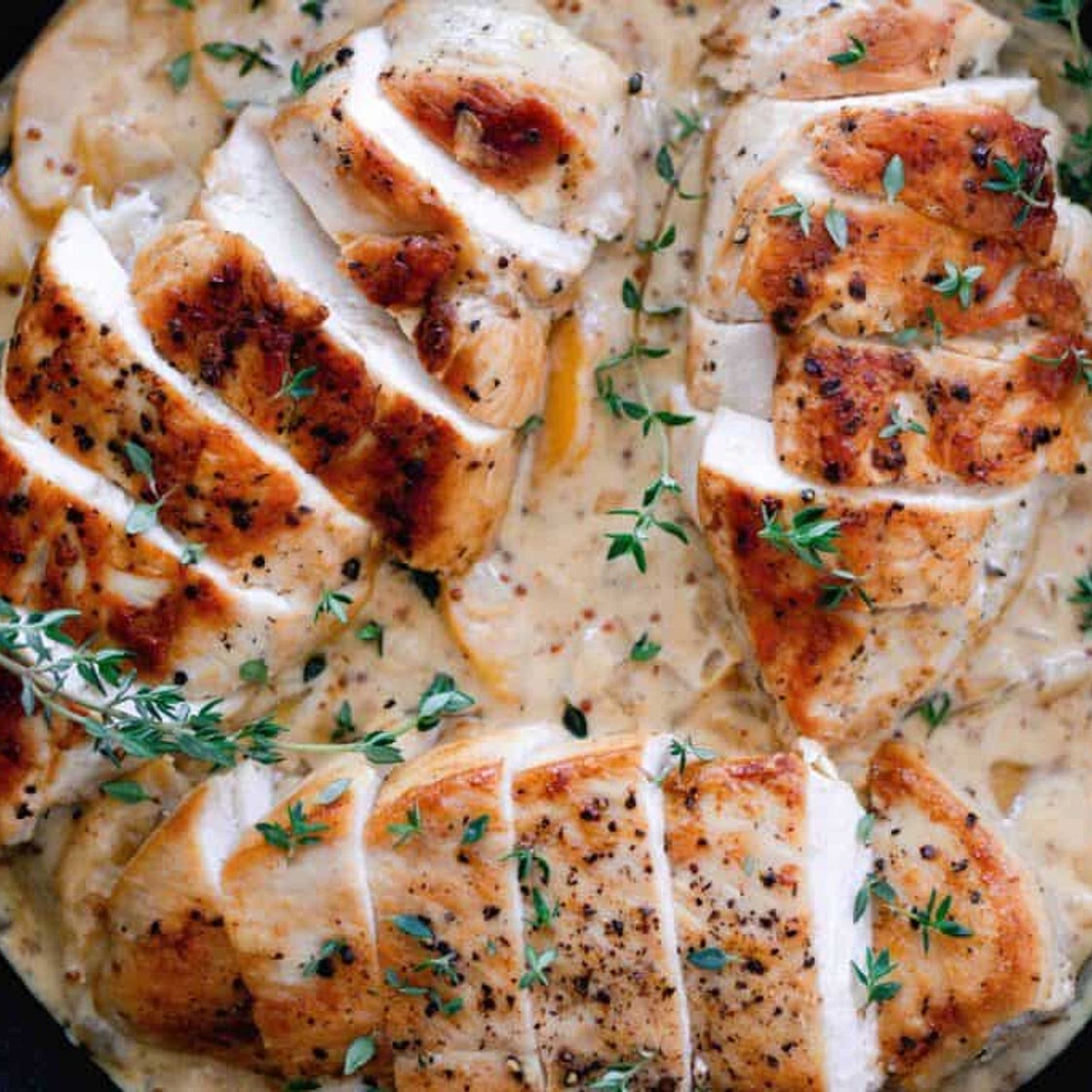 Peaches & Cream Chicken