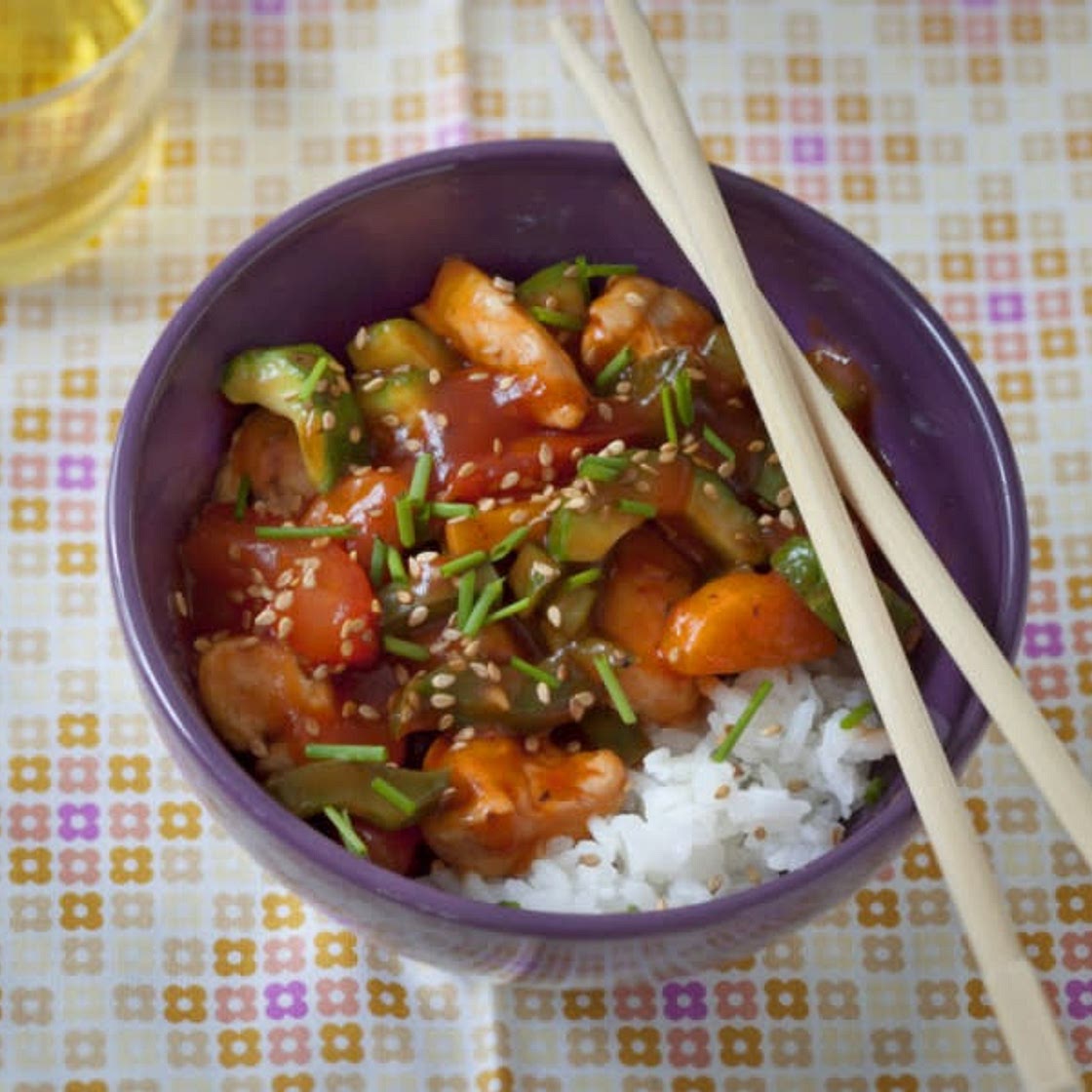 POULET À LA SAUCE AIGRE-DOUCE