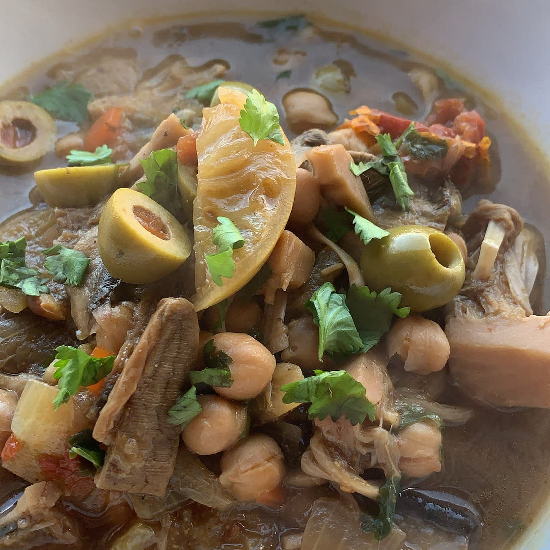 AiS Jackfruit and Mushroom Tagine
