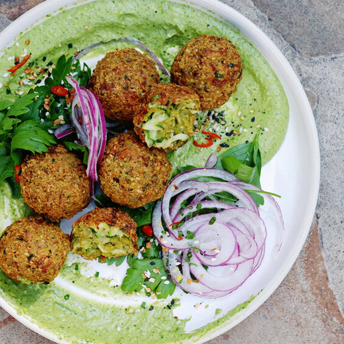 ZUCCHINI FALAFEL — Tara O'Brady