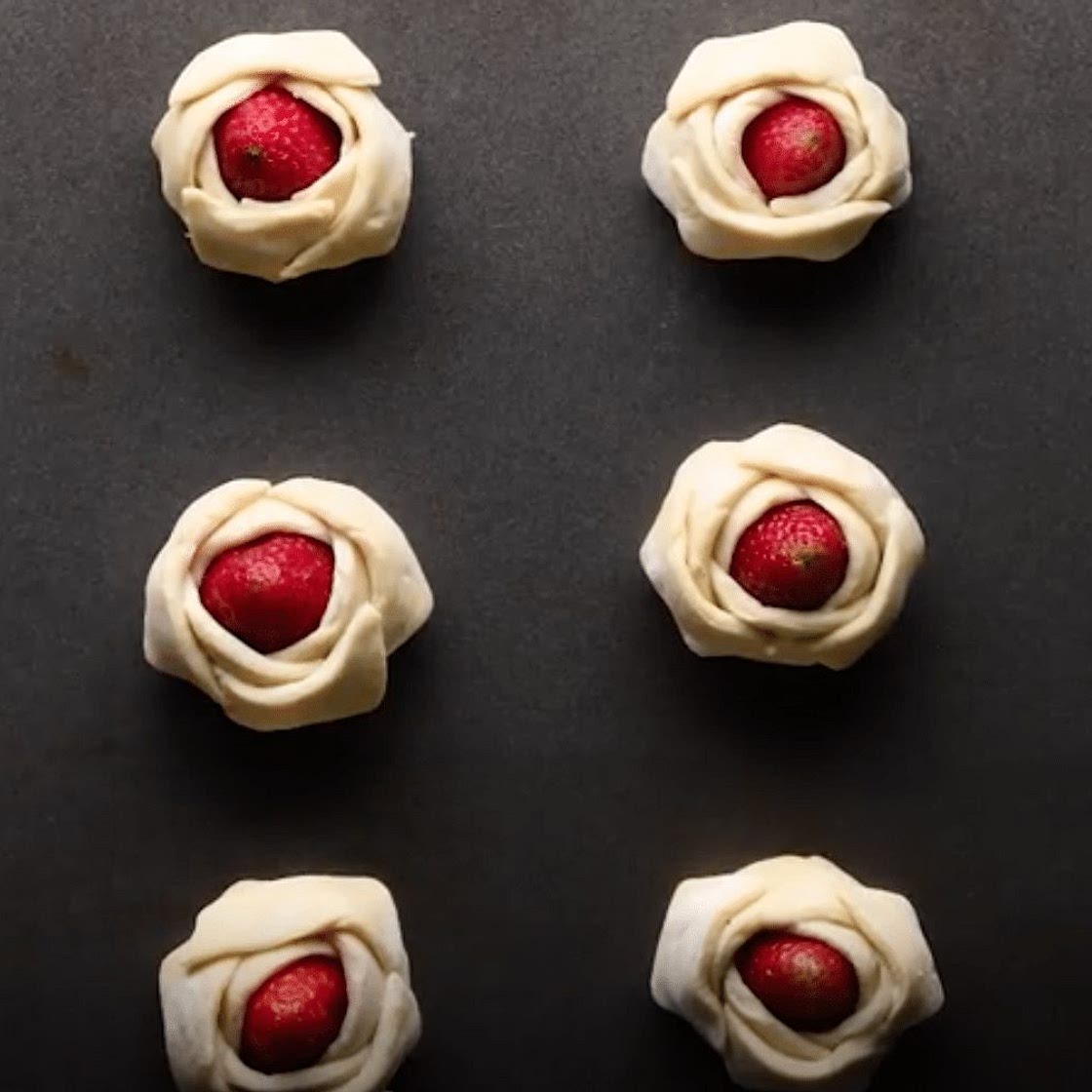 Rose Puff Pastry