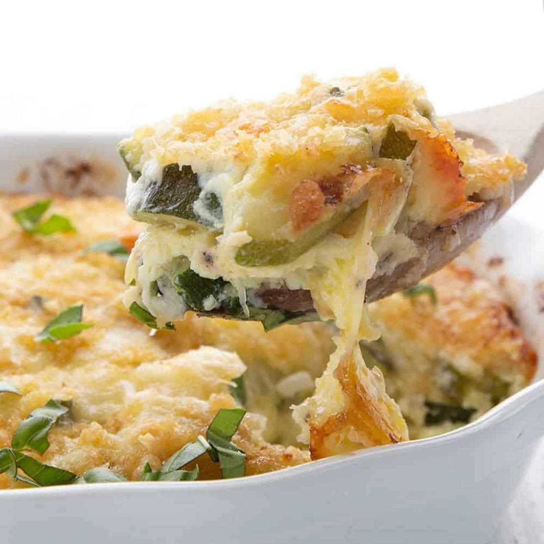 Cheesy Zucchini Casserole