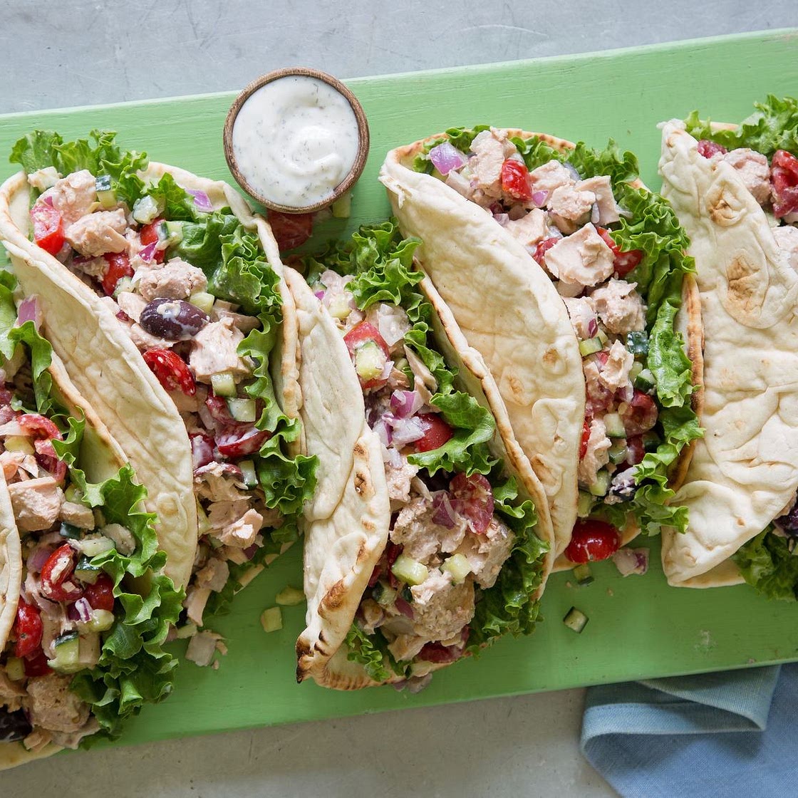 Greek Tzatziki Tuna Salad