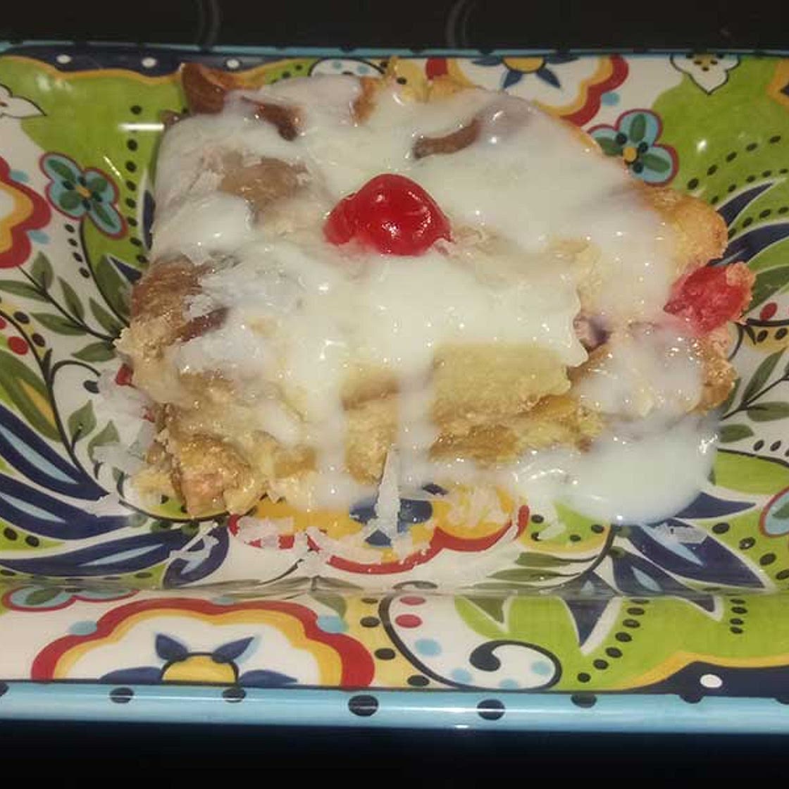 Pina Colada Bread Pudding