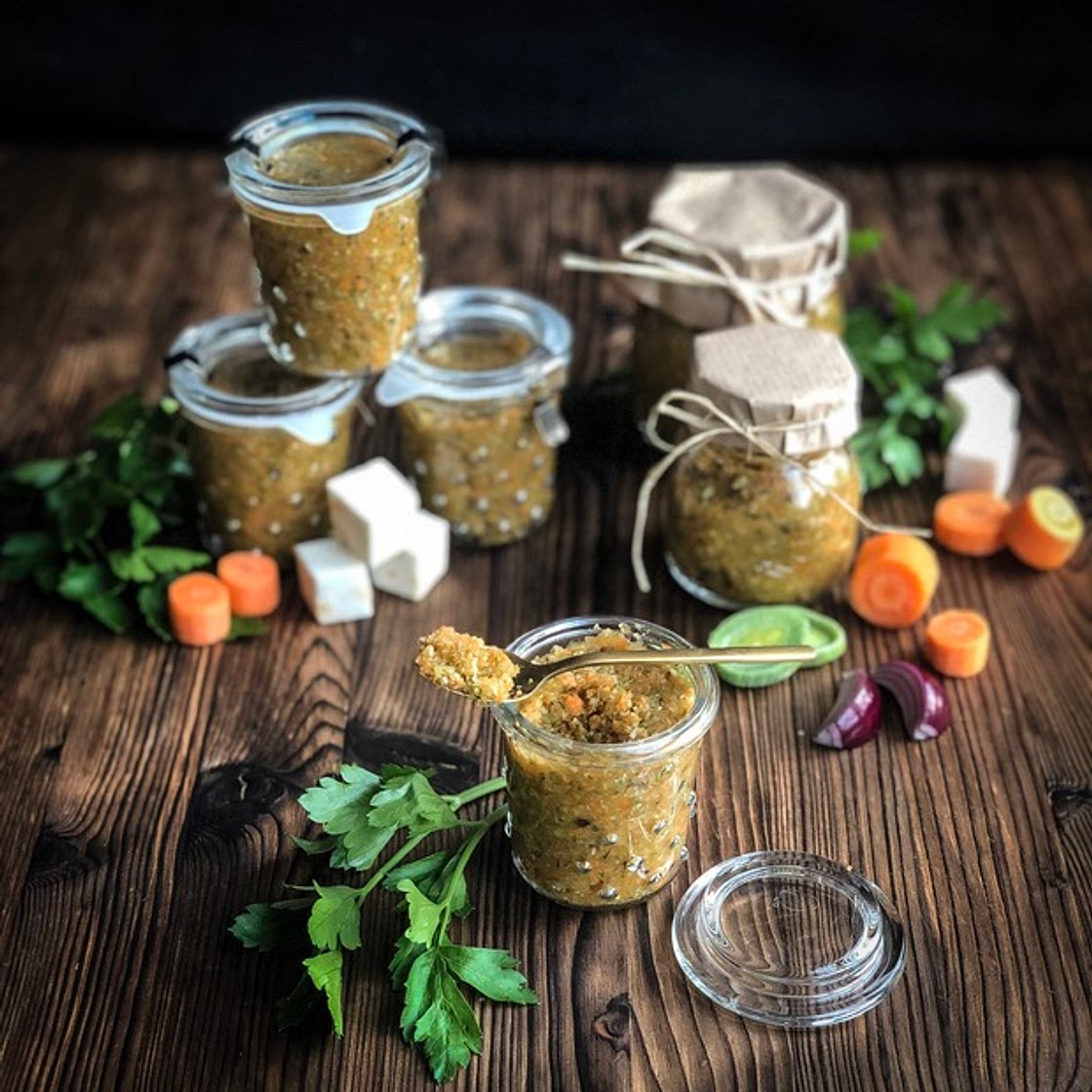 SELBSTGEMACHTE GEMÜSEBOUILLON - DAS PERFEKTE GESCHENK FÜR ALLE FOODIES!