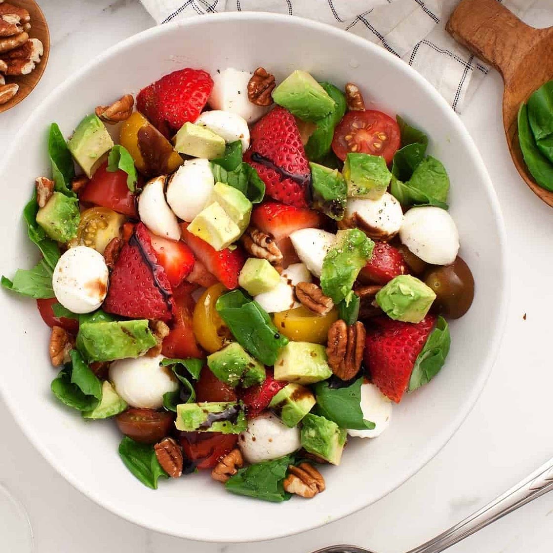 Strawberry Salad with Balsamic