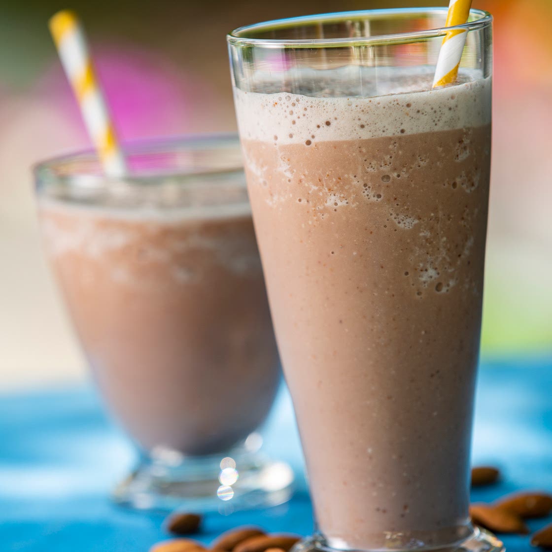 Chocolate Almond Banana Smoothie
