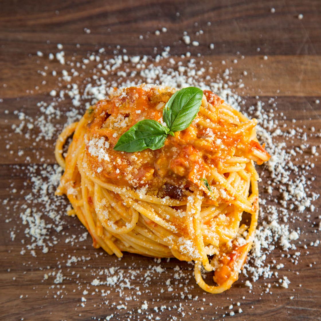 how to make QUICK and EASY ROASTED CHERRY TOMATO SAUCE
