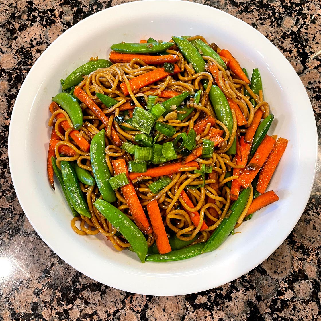 Veggie Garlic Noodles Recipe by Tasty