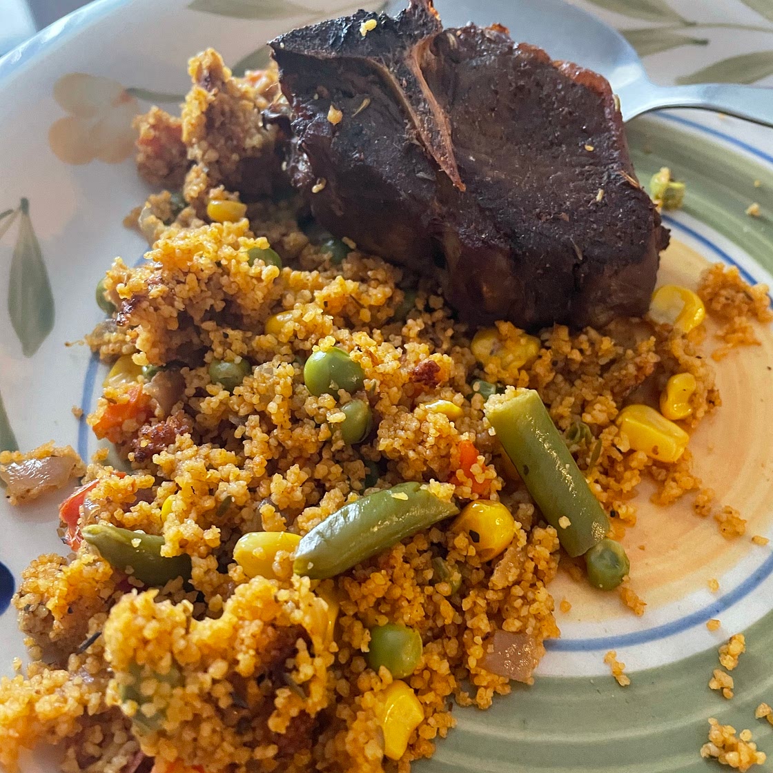 Couscous and Lamb