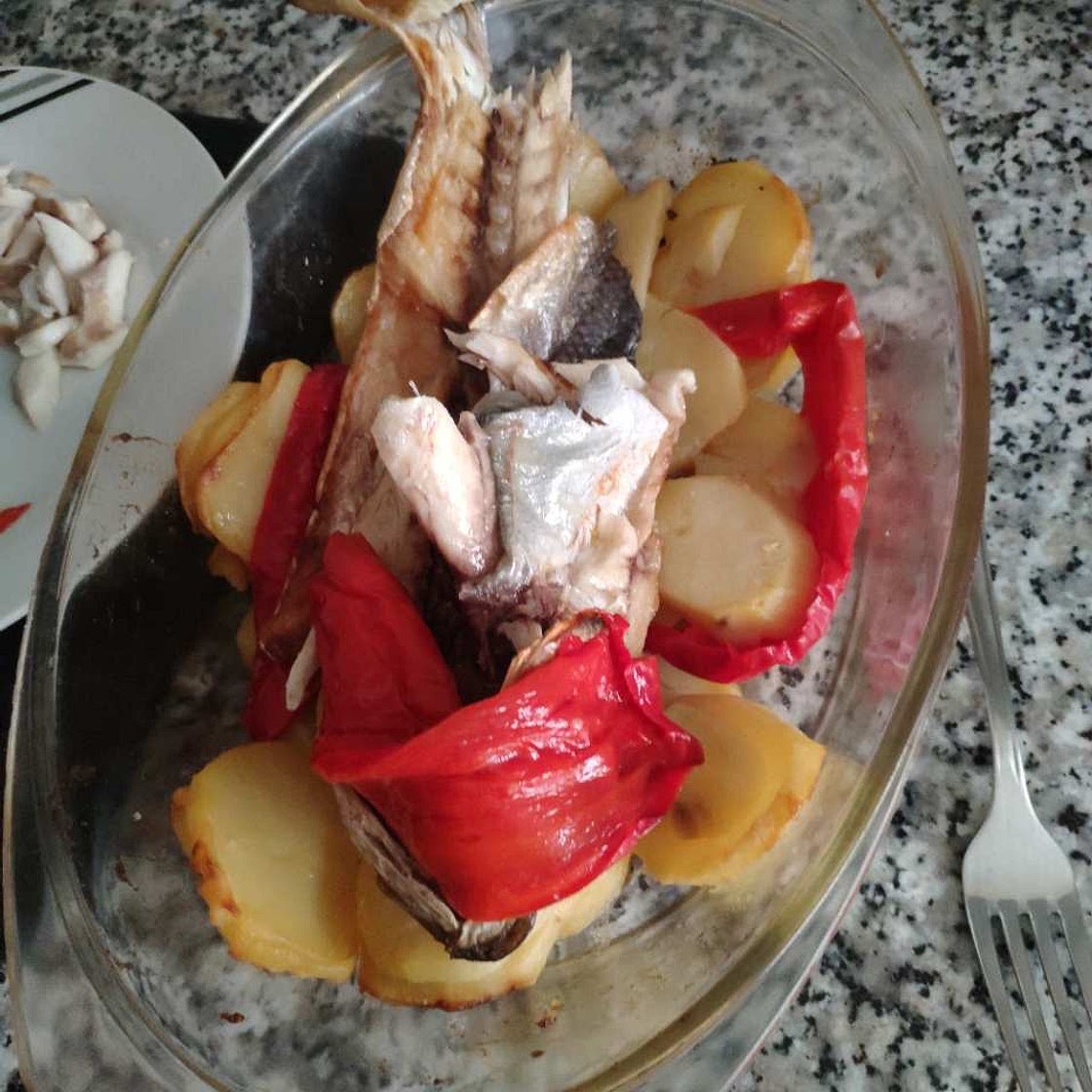 Lubina al horno