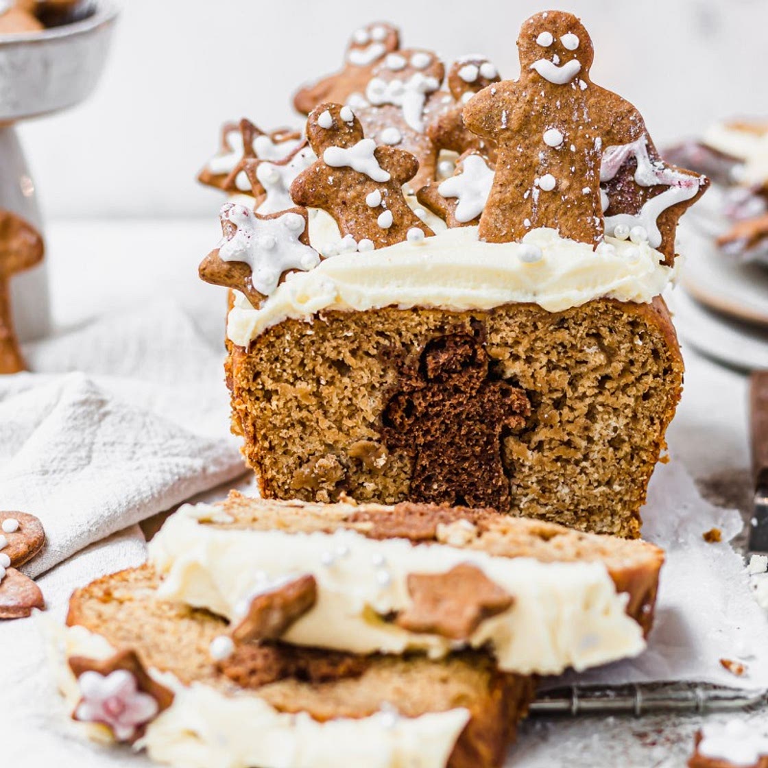 Ginger Cacao Banana Bread (Vegan GF-Option)