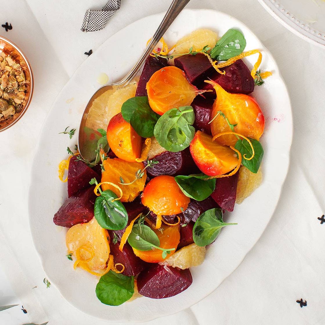 Roasted Beets with Citrus