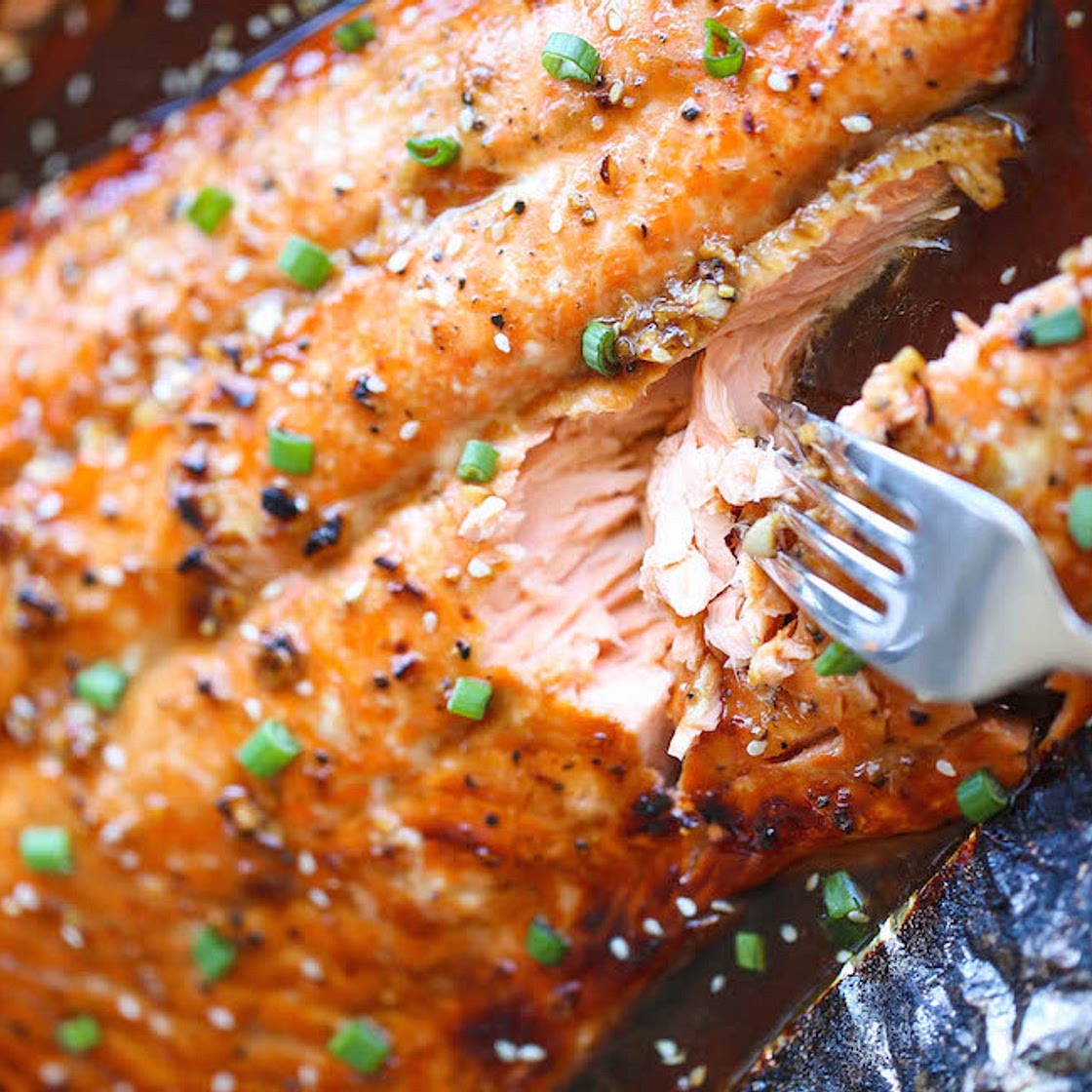 Saumon à l’asiatique sur le BBQ