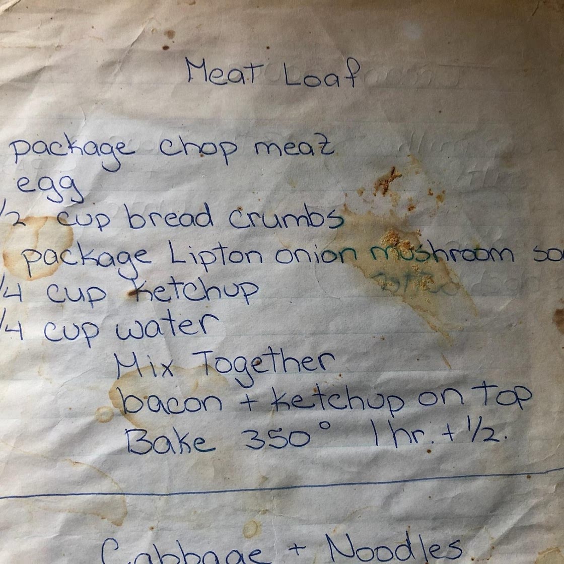 Homemade Meatloaf