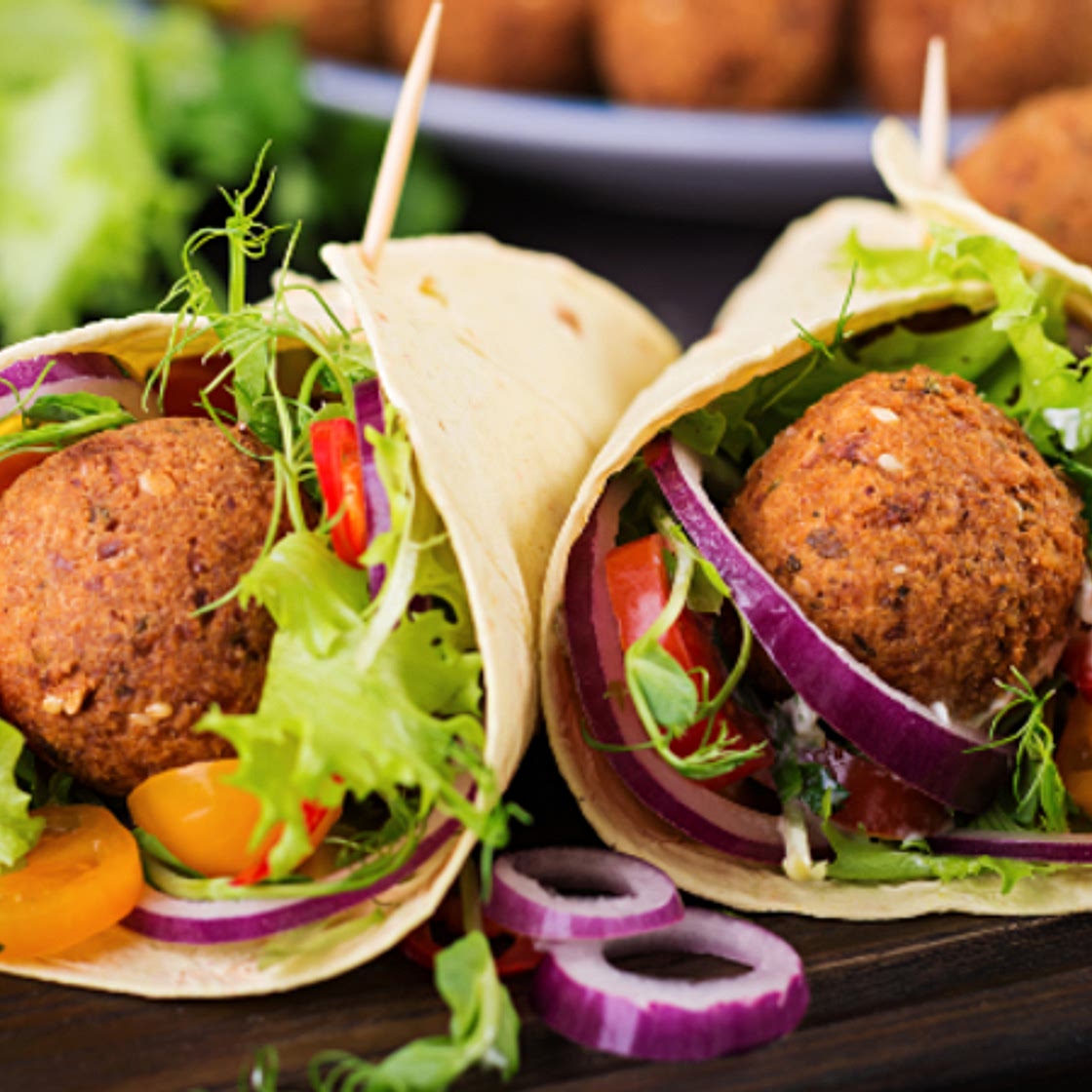 Green Chickpea Falafel