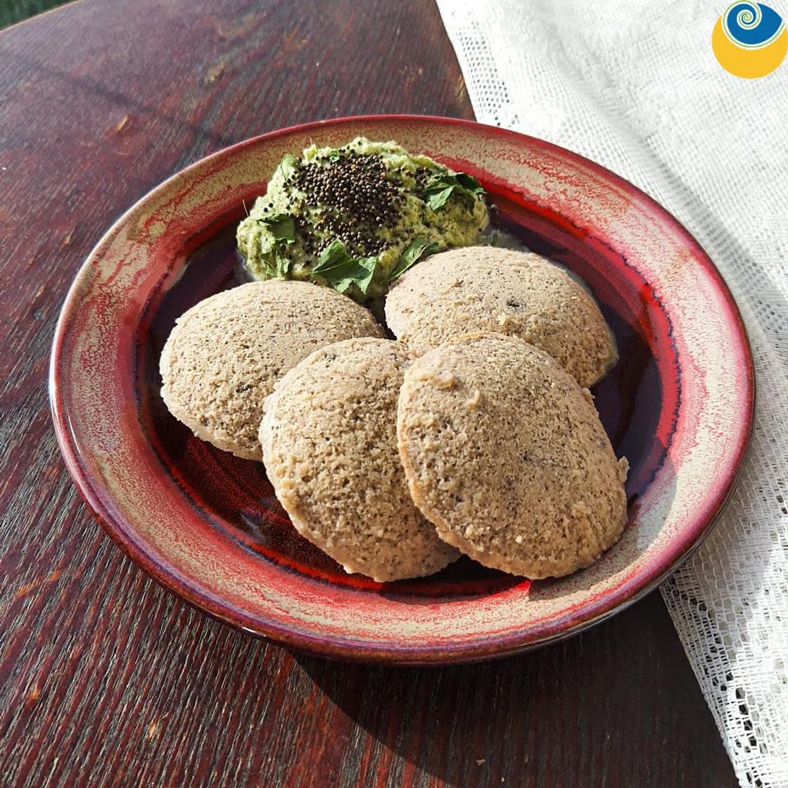 3. Chickpea Idli