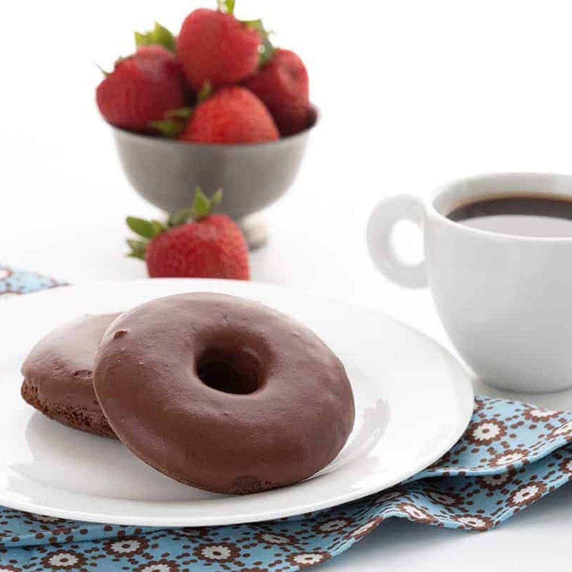 Keto Chocolate Donuts