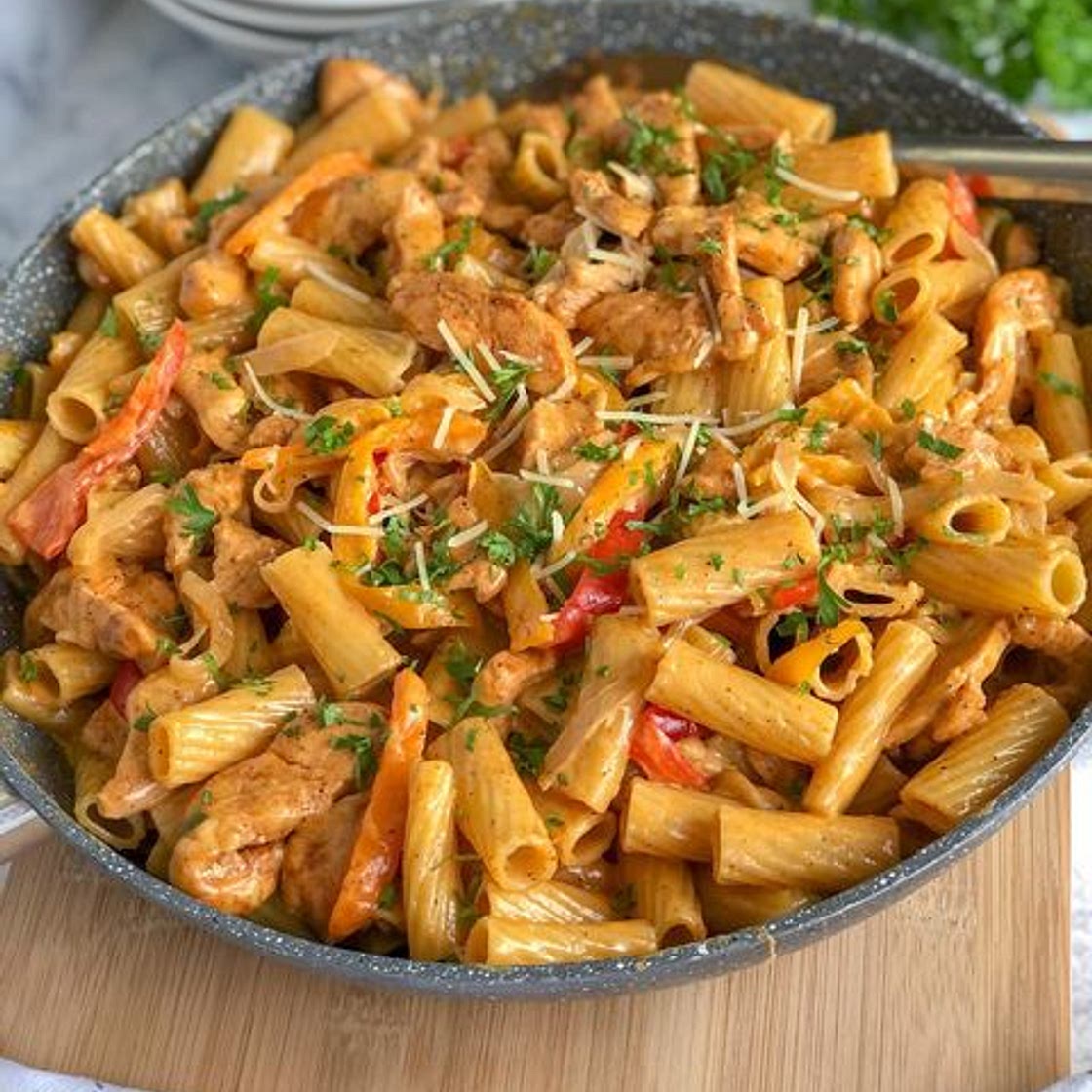 Creamy Cajun chicken pasta