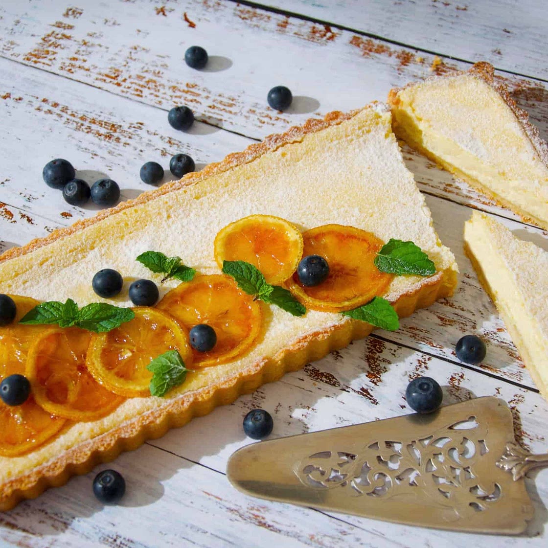 Italian Lemon Mascarpone Tart