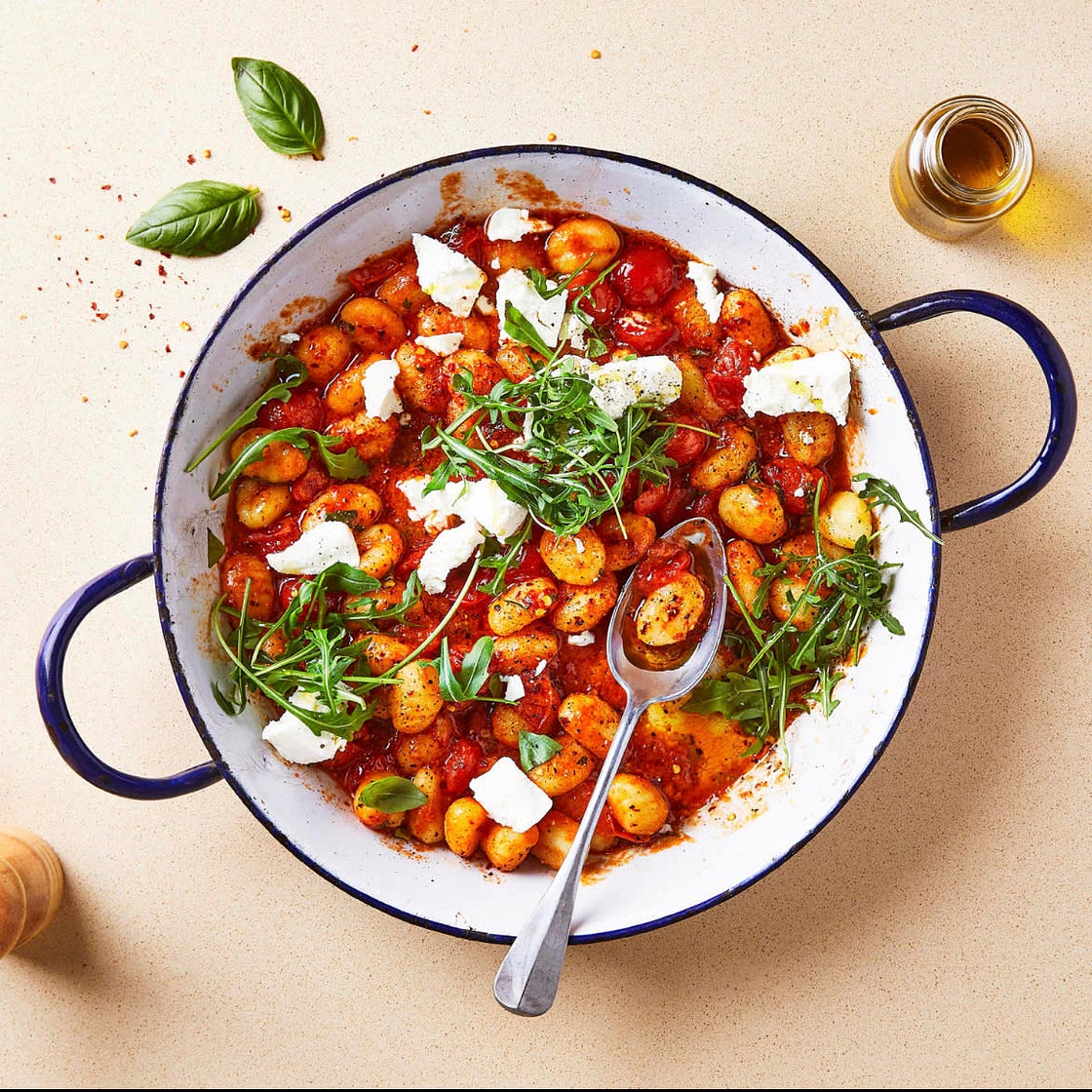 Tomato & Goats’ Cheese Gnocchi