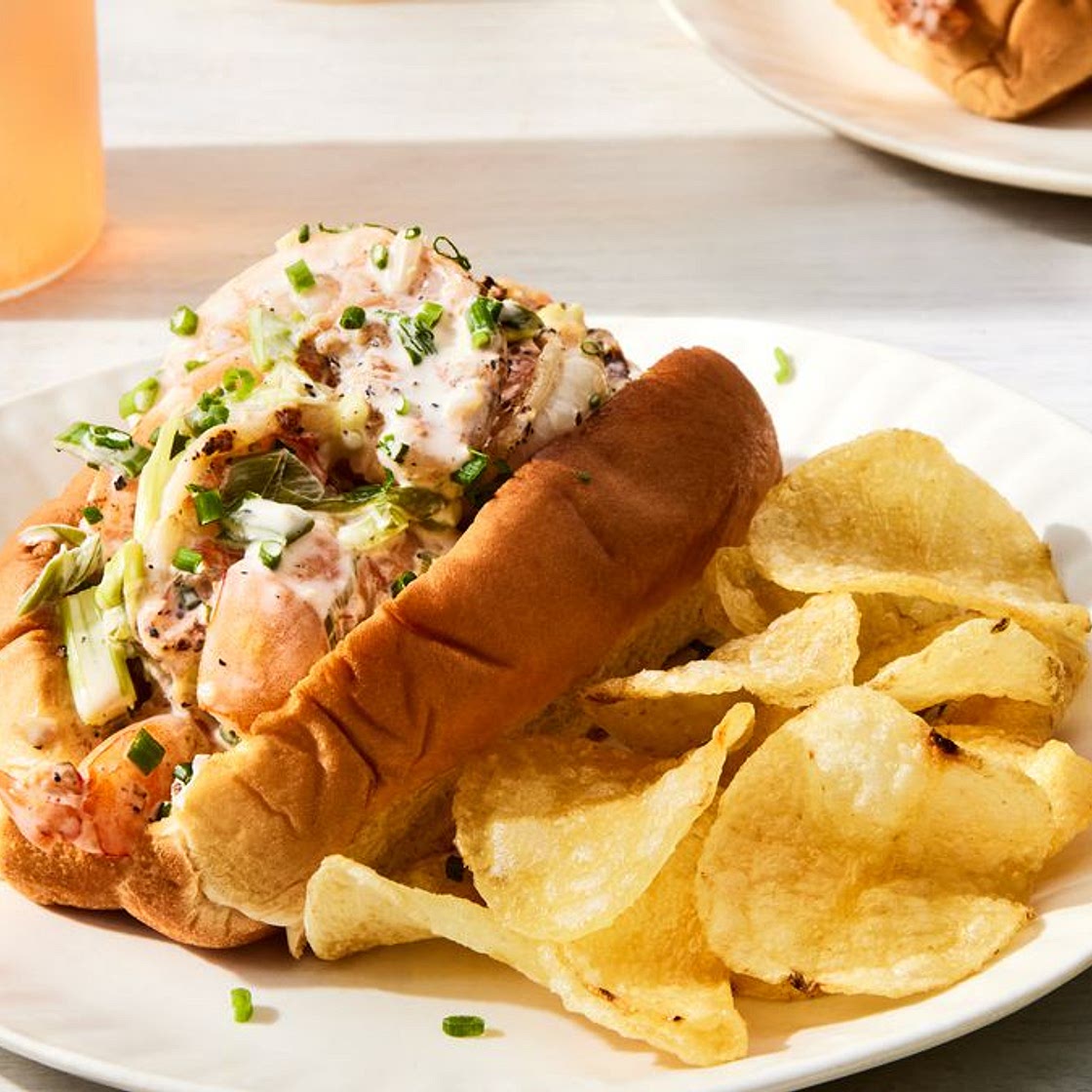 Grilled & Chilled Shrimp Rolls