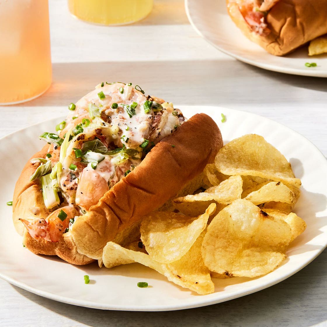 Grilled & Chilled Shrimp Rolls