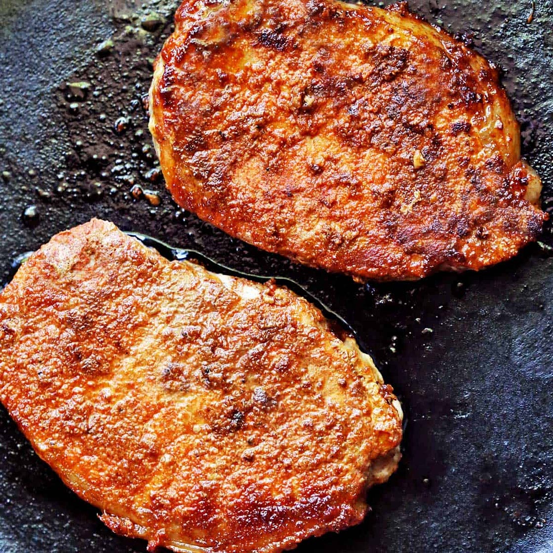 Juicy Baked Pork Chops
