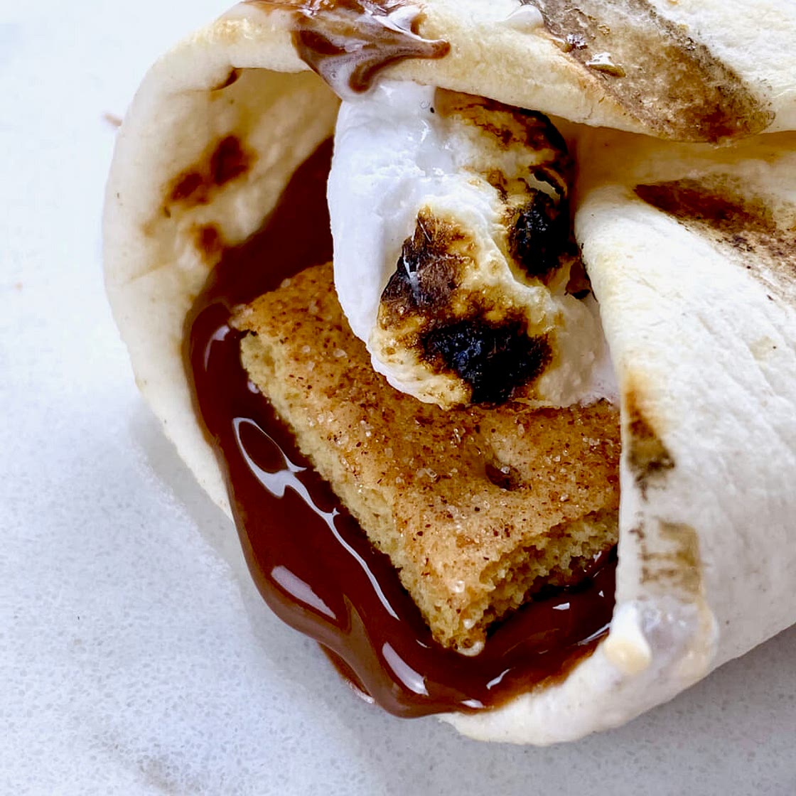 Grilled S'mores Tacos