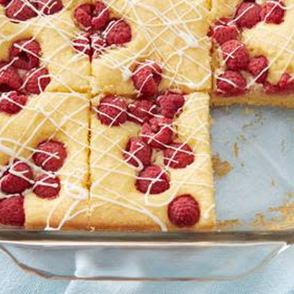 One-Bowl Lemon Raspberry Cake