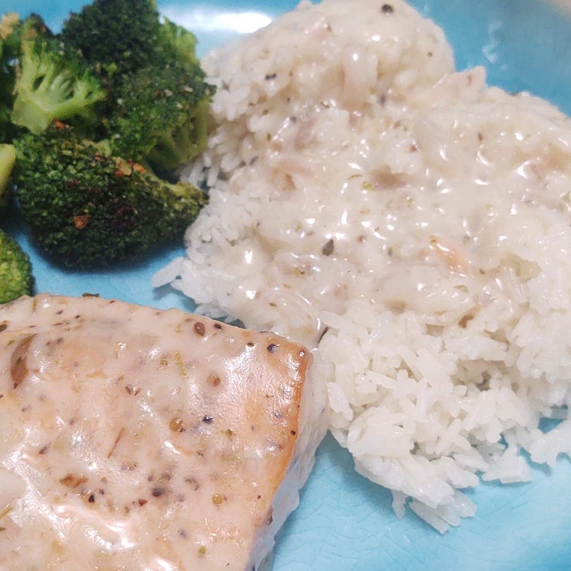 Creamy Coconut Lime Salmon
