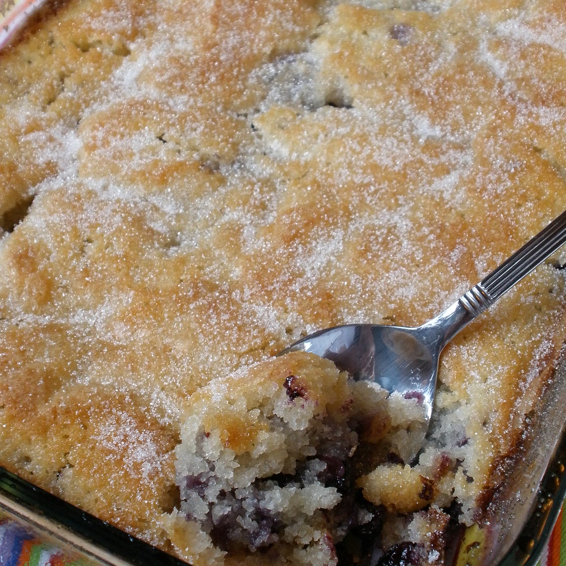 Grandma's Briefs — Recipe Box — Blueberry Cobbler