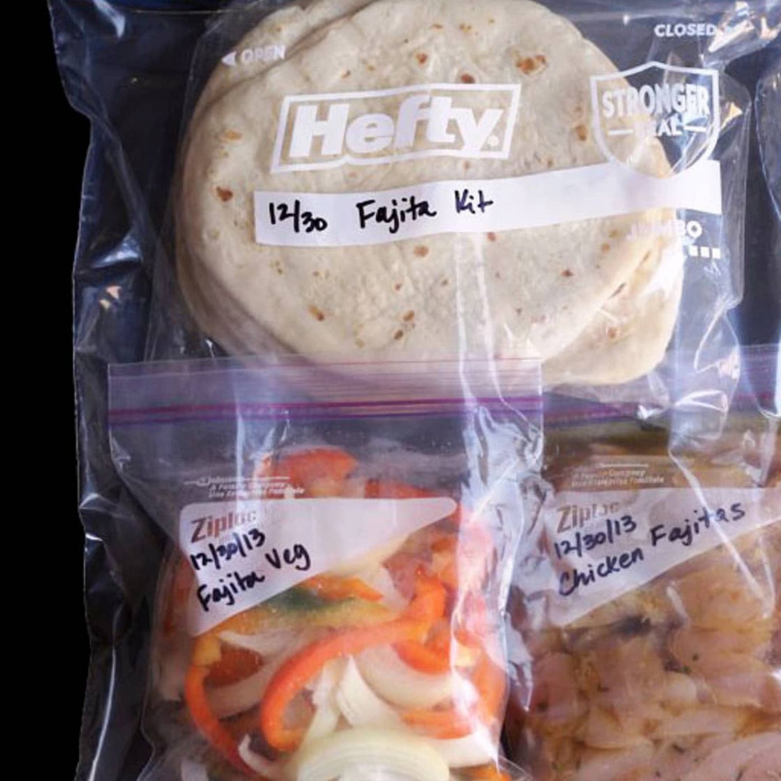Chicken Fajitas Sheet Pan Dinner Freezer Kit