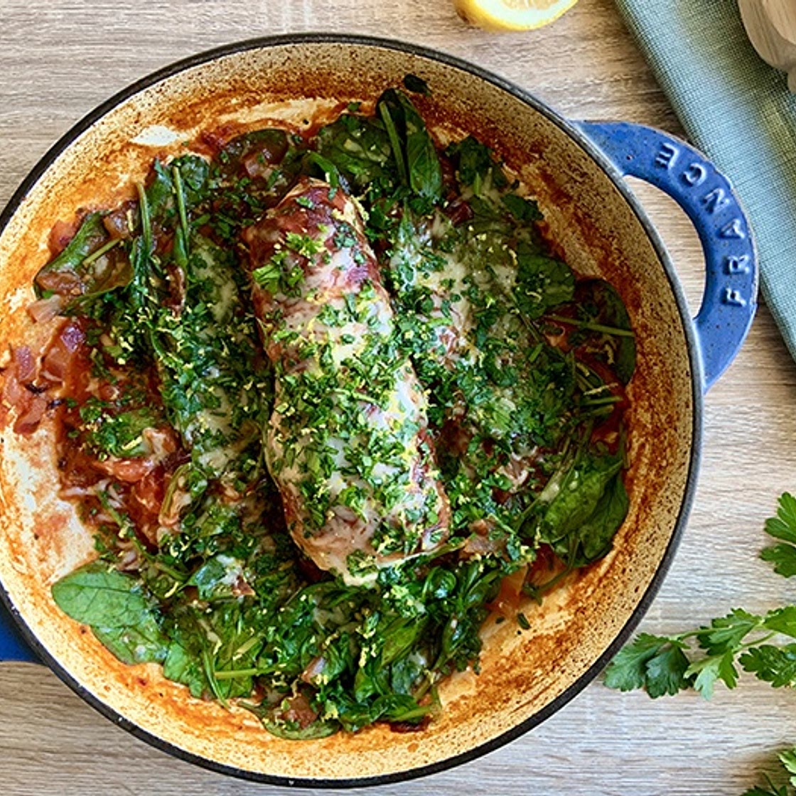 Prosciutto Wrapped Chicken