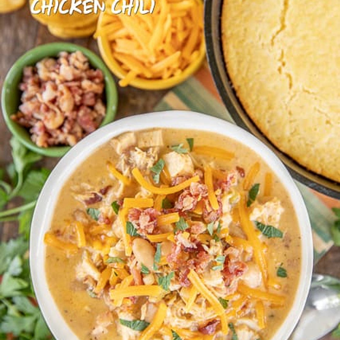 The Ultimate Crack Chicken Chili - Plain Chicken