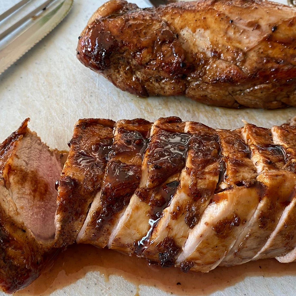 Honey garlic pork tenderloin 
