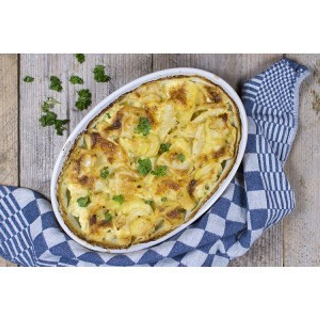 Knolselderij gratin