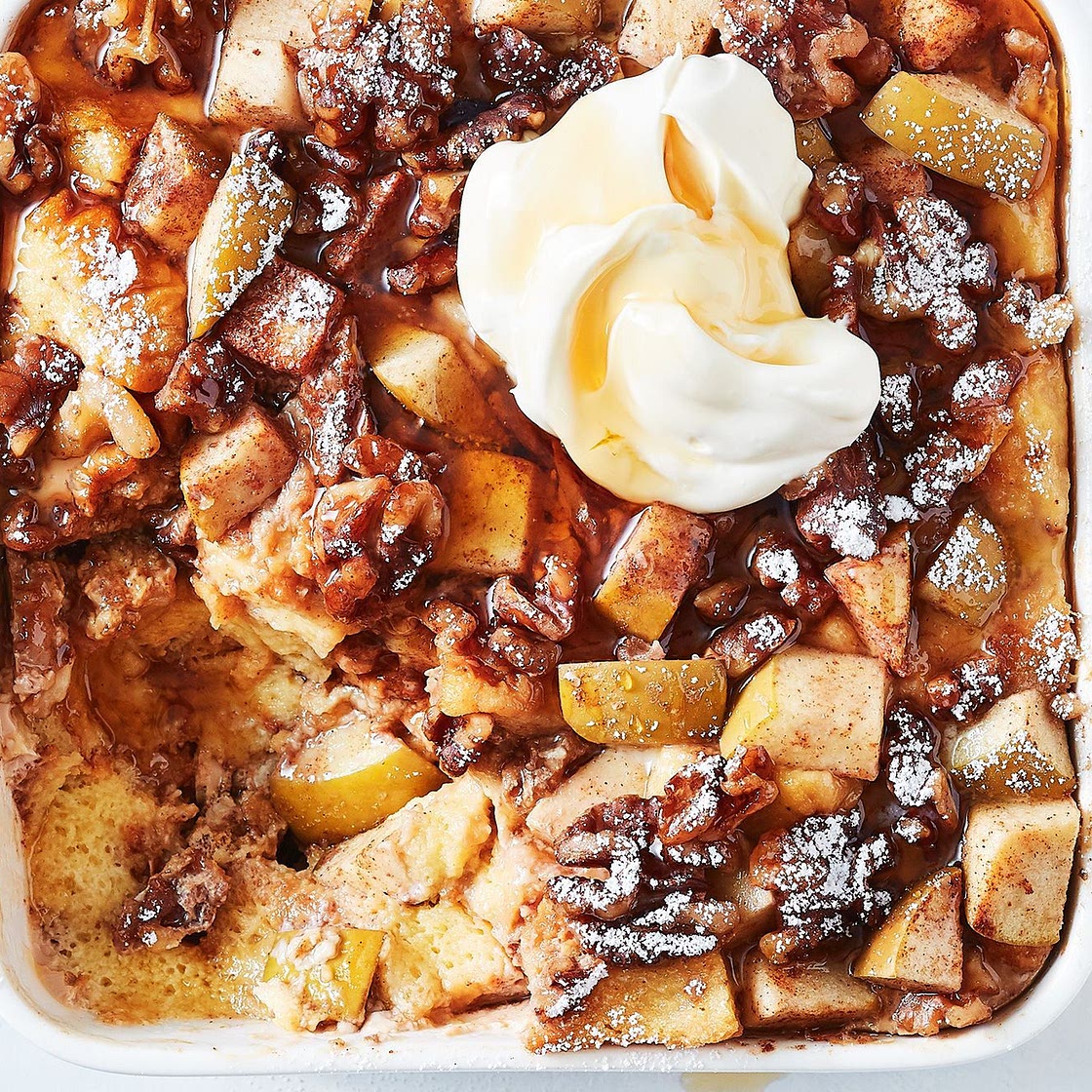 Slow-cooker apple cinnamon French toast