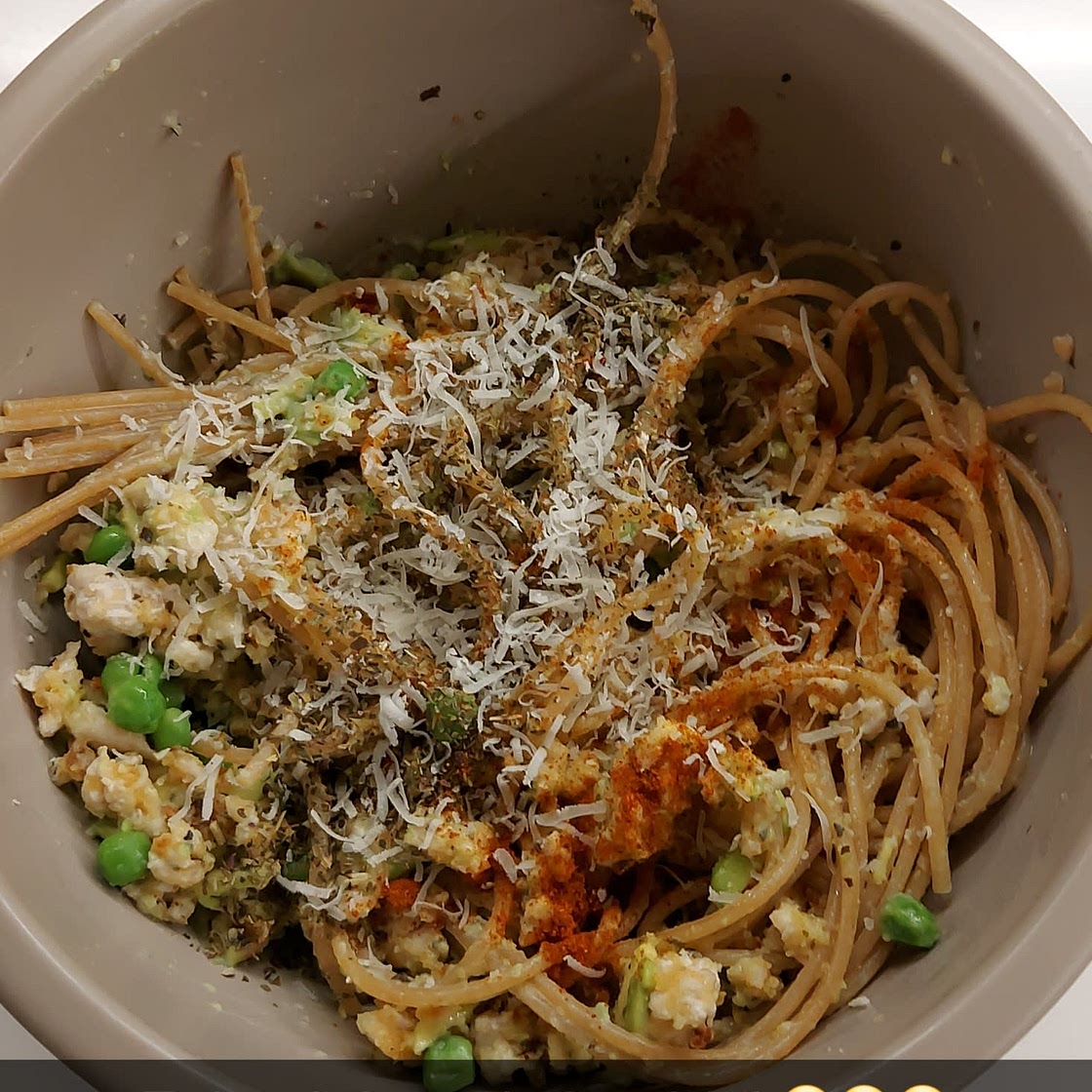 CHICKEN + AVOCADO SPAGHETTI