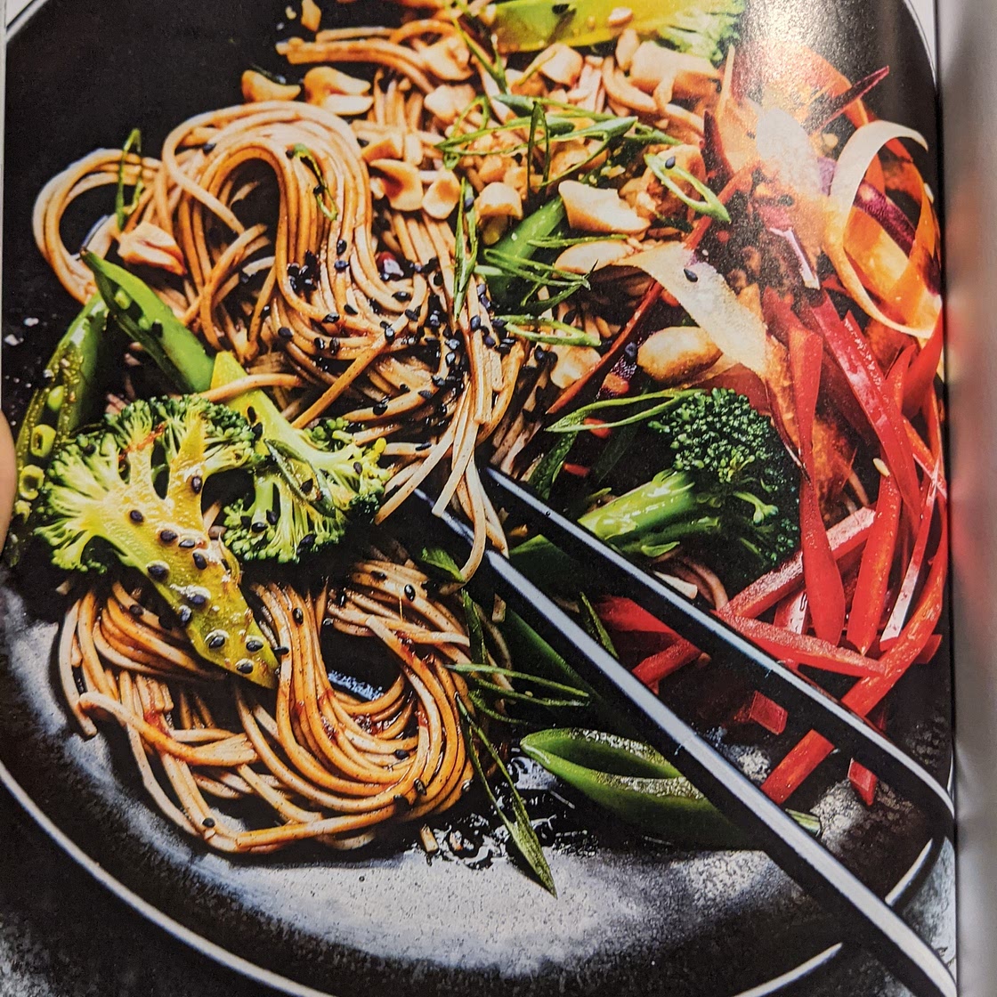 Cold Soba Sesame Salad