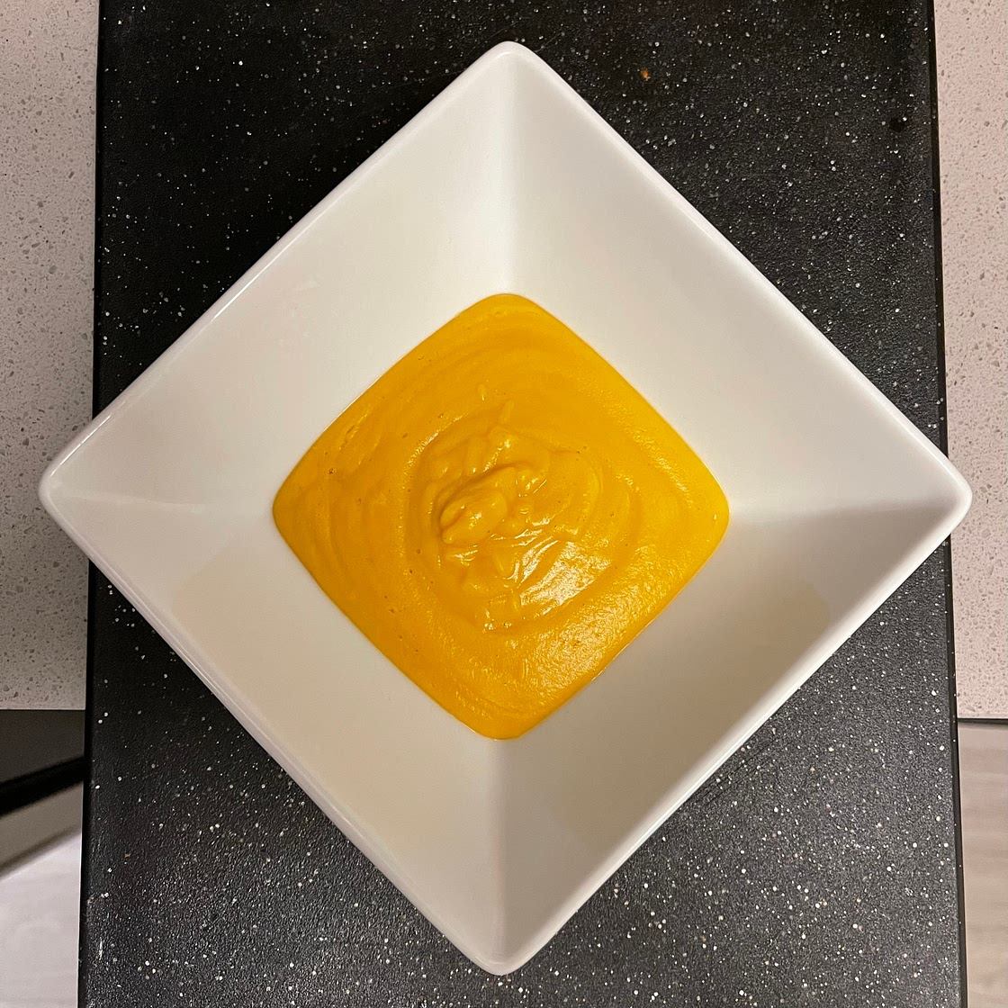 Butternut squash red lentil soup
